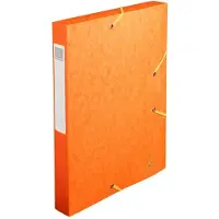 Exacompta Archiefdoos 14017H Oranje Glanzend karton 25 x 33 cm 10 Stuks