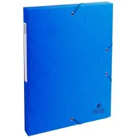 Exacompta Archiefdoos 50302E Blauw Glanzend karton 25 x 33 cm 8 Stuks