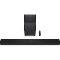 Sharp HT-SBW55121 - Dolby Atmos 5.1.2 Soundbar - Draadloze subwoofer - Zwart