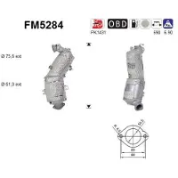 As FM5284 Roetfilter (DPF)
