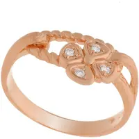 Orphelia Dames 925 Sterling Zilveren Ring - Roze ZR-6020/1