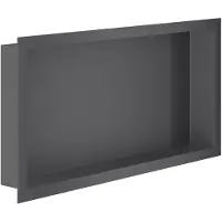 BES LED Inbouwnis - Leoni Prim - 30x60x7cm - Gunmetal Grijs