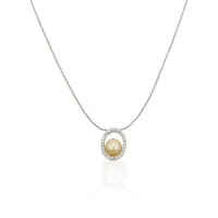 Orphelia Dames 925 Sterling Zilveren Ketting met Hanger - Zilver PEN-1992