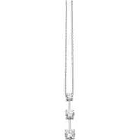 Orphelia Dames 925 Sterling Zilveren Halsketting - Zilver ZK-2677