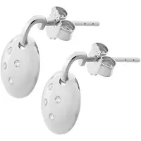 Orphelia 'Linn' Dames 925 Zilveren Oorbellen - Zilver ZO-7130