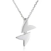 Orphelia Dames 925 Sterling Zilveren Ketting met Hanger - Zilver ZH-4639