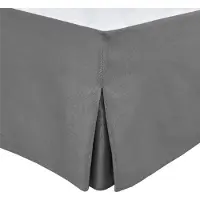 HOME LINGE PASSION Boxspringhoes - - 140 x 190 cm + 30 cm - Antracietgrijs