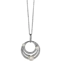 Orphelia Dames 925 Sterling Zilveren Ketting met Hanger - Zilver ZH-4794