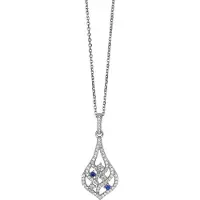 Orphelia Dames 925 Sterling Zilveren Ketting met Bedel - Zilver ZH-4845