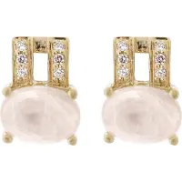 Orphelia 'Alena' Dames 925 Sterling Zilveren Oorbellen - Goud ZO-7122/G