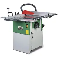 Holzstar Universele precisie stationaire zaagtafel voor hout zaaghoogte 80 mm 1,5 kW 230V incl. cirkelzaagblad dia. 254 mm TKS254E 230V