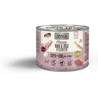 Mac'S puppy voer - 90,7% vlees Rund & Geit 6x 200gr