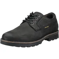 Camel active Oxford veterschoenen van echt leer - Maat menswear-50 - Zwart
