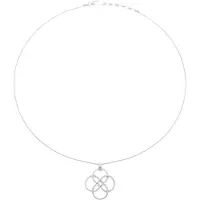Orphelia Dames 925 Sterling Zilveren Ketting met Hanger - Zilver ZH-6085