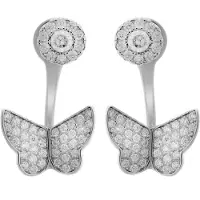 Orphelia 'Viva' Dames 925 Sterling Zilveren Stud Oorbellen - Zilver ZO-7221