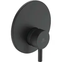 Ideal standard CeraLine - Inbouwkraan inclusief inbouwdeel, zwart A6940XG