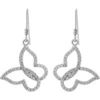 Orphelia Dames 925 Sterling Zilver Dangle Oorbellen - Zilver ZO-5265