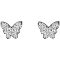Orphelia 'Amaya' Dames 925 Sterling Zilveren Stud Oorbellen - Zilver ZO-7316