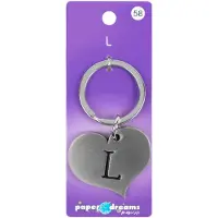 Paper Dreams Hart sleutelhanger - L