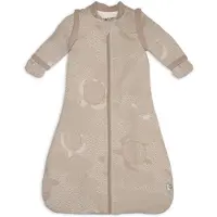 TURTLE Hopper - Newborn Slaapzak met Afritsbare Mouwen - Beige - 62cm - 2.4 TOG - Autostoel & Antikrabwantjes - Winterslaapzak