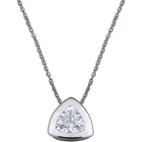 Orphelia Dames 925 Sterling Zilveren Ketting met Hanger - Zilver ZH-4566