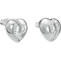 Orphelia 'Amore' Dames 925 Sterling Zilveren Oorbellen - Zilver ZO-7577