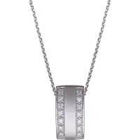 Orphelia Dames 925 Sterling Zilveren Ketting met Hanger - Zilver ZH-4575