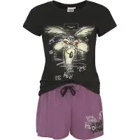 Looney Tunes Pyjama - Wile E Coyote - S tot XXL - voor Vrouwen - meerkleurig - Maat M