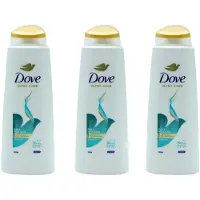 Dove - Nutritive - Daily Moisture 2 in 1 'Shampoo & Conditioner' - 3x 400ml