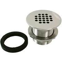 Marine Town Stainless Steel Water Drain 50x45 Mm Zilver