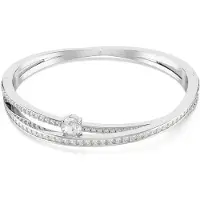 Swarovski 'Hyperbola' Dames Armband van Basismetaal - Zilver 5691225
