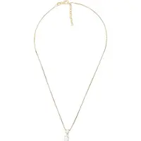 Orphelia 'Lykke' Dames 925 Sterling Zilveren Ketting met Hanger - Goud ZH-7128/G