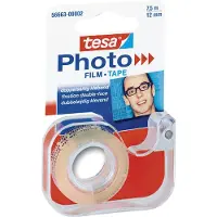 TESA Photo Film in de dispenser (l x b) 7.5 m x 12 mm Transparant Inhoud: 1 stuk(s)