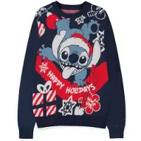 Lilo & Stitch - Disney kersttrui - Santa - L tot XXL - voor Mannen - meerkleurig - Maat XXL