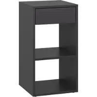 Vicco Dany Nachtkastje – 35 x 65 cm met 1 lade Antraciet