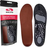 Sulpo Uitgesneden gel inlegzolen voor schoenen - maat 37- 42 - Schokabsorberend - Anti-zweet - Flexibel - Comfort in elke schoen