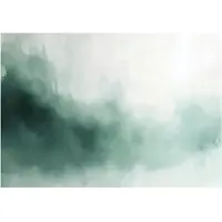 WALLARENA - Fotobehang - 250x175 cm - abstract groen fototapete voor slaapkamer en salon van vliesbehang