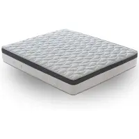 ILoveSleep - Matras POSITANO 140x190 Pocketvering Matras - Dikte 27 cm - Premium Kwaliteit - Ergonomisch - Gemiddeld - 7 cm traagschuim