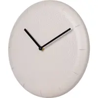Sensahome Wandklok Dakar - Japandi Stijl Ronde Klok - Minimalistisch Betonlook - Ø30cm - Beige