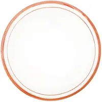 Val Pottery Foolish Chef's Creation 2L plat bord D28cm oranje