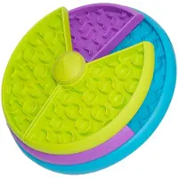 LONGZIMING -Anti-Schrok Hondenvoerbak – Slow Feeder met 3-Laags Doolhofontwerp, Interactief & Mentale Stimulatie, Antislip & Veilig PP-Materiaal – Stimuleert Gezonde Eetgewoonten