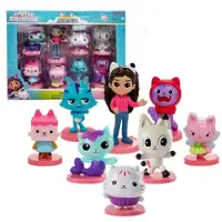 Gabby's Poppenhuis Gabby's Dollhouse The Movie Poppetjes - Figuren set met 10 poppen - Vanaf 3 jaar