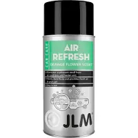 JLM Luchtverfrisser Bloemen - Verwijdert vieze geuren uit AIRCO en ventilatiesysteem - Neutraliseert in plaats van te maskeren - Makkelijk in gebruik - 150ml