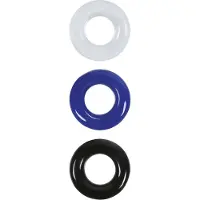 Power Escorts Penis ringen set- Cock Ring Set-Kleur- 3 ringen