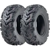 Parnells 23x8.00-11 Quad-banden voor terreinvoertuigen, 6-laags, met E-keur, goedgekeurd voor de openbare weg, tubeless, 205/75-11 (set van 2)