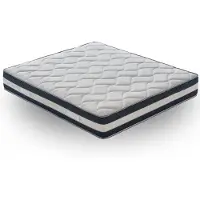 ILoveSleep - Matras FANTASMA 140x190 6,5 cm Traagschuim met Koudschuim Matras - Dikte 25 cm - Stijfheid h3