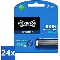 Wilkinson Sword - Navulmesjes - Hydro 5 Skin Protection - Beschermend - 8 mesjes - Voordeelverpakking - 24 stuks