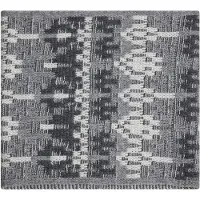 Falke Selection Jacquard Loop sneldrogend warm wol functioneel materiaal wintersjaal unisex grijs - maat ONESIZE