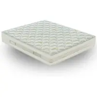 ILoveSleep - Matras IBIZA 120x190 5 cm Traagschuim met Koudschuim Matras - Dikte 25 cm - afneembare hoes - Stijfheid h2