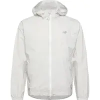 New Balance Rc Waterproof Jacket Greymatt Maat: M | Regenjassen Outlet | Heren | Wit